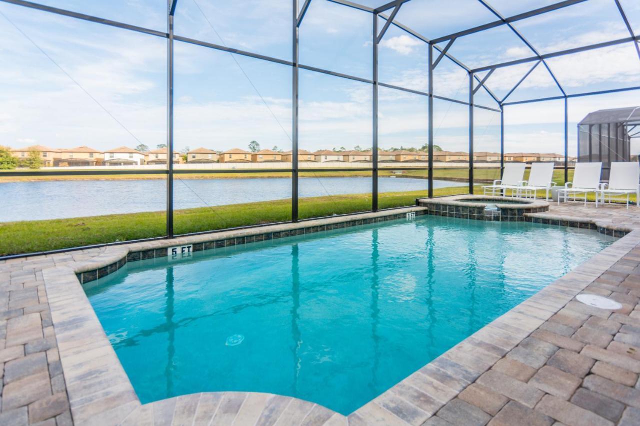 Brand New 9 Bedrooms House With Private Pool, Star Wars Game Room, Theme Rooms And Lake View Sa2145 基西米 外观 照片